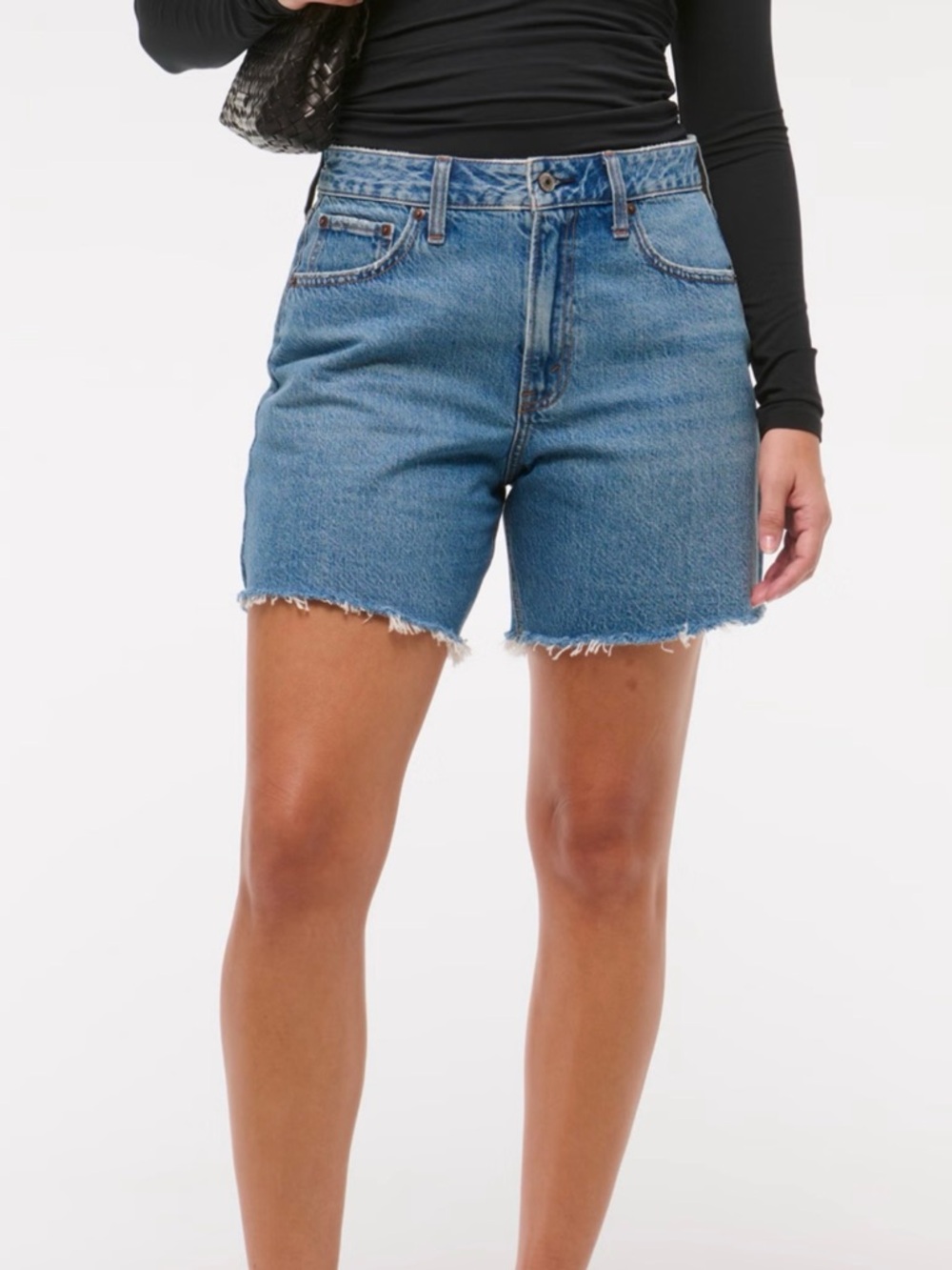 Abercrombie & Fitch Women's
Curve Love High Rise Loose Short - Medium